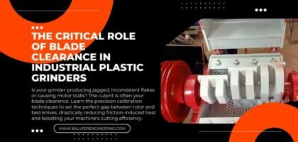 The Critical Role of Blade Clearance in Industrial Plastic Grinders